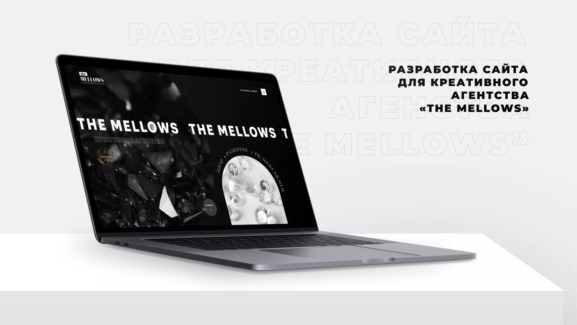 Разработка сайта креативного агентства «The Mellows» в Наволоках